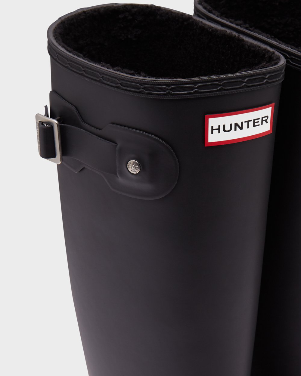 Botas De Altas Original Insulated Hunter Mujer - Negros - 872510HOE